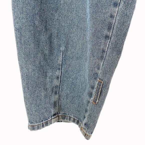 Fashion Nova High Waist Paperbag Jeans Sz 11 - Picture 4 of 7